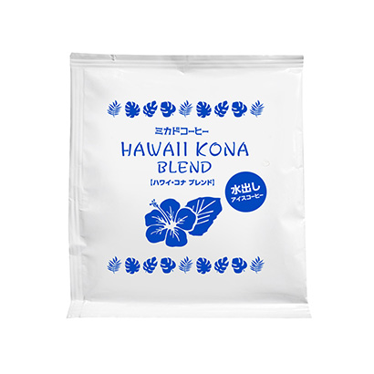 出水冰咖啡包夏威夷科納共混物米卡德咖啡商會(huì)嗜好飲料包裝設(shè)計(jì)(圖1)