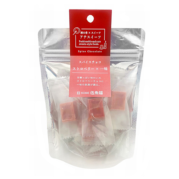 香料巧克力草莓巧克力×一味包裝設計欣賞(圖1)