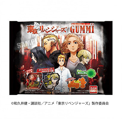 東京復(fù)仇者橡皮糖萬代點心包裝設(shè)計(圖1)