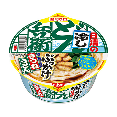 日清的冷烏冬面日清面類包裝設計(圖1)