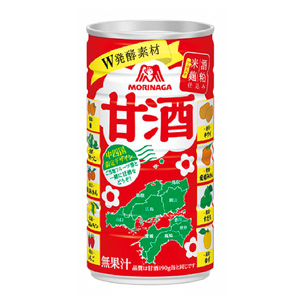 甜酒中四國限定設計森永制果包裝設計(圖1)