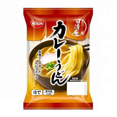 日清庵咖喱烏冬面日清食品保鮮面類包裝設計(圖1)