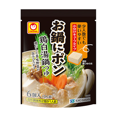 馬爾先生鍋里有龐雞白湯鍋湯汁東洋水產(chǎn)調(diào)味料包裝設計(圖1)