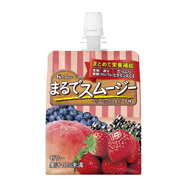 簡直就像冰沙漿果混合&amp;水蜜桃味包裝設(shè)計(jì)欣賞(圖1)