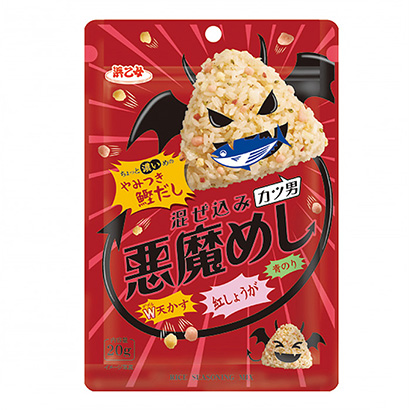 混在一起的惡魔飯和啄木鳥鰹魚濱乙女烹飪品包裝設(shè)計(圖1)