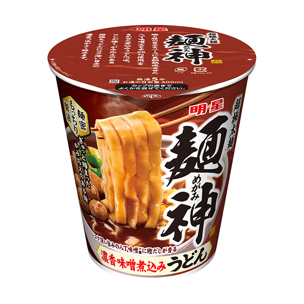 明星面神杯濃香味噌燉烏冬面包裝設計欣賞(圖1) 明星面神杯濃香味噌燉烏冬面包裝設計欣賞(圖1)