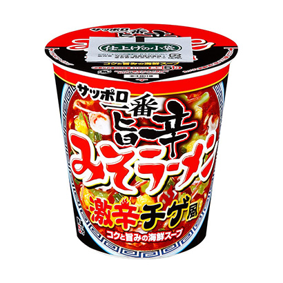 札幌一番醬面·辣味辣醬風蛋蛋蛋蛋蛋蛋太陽約面類包裝設計(圖1)