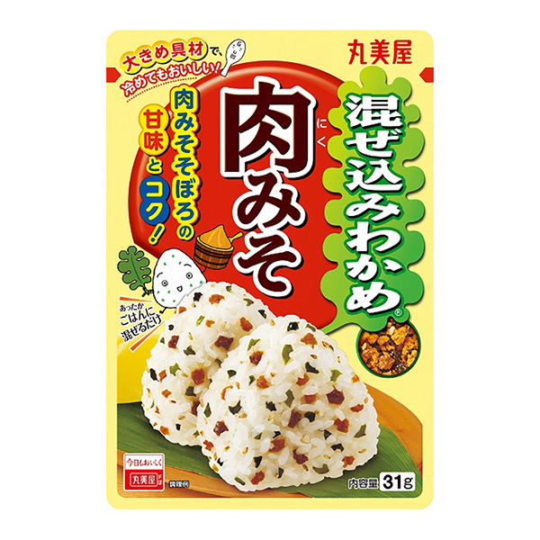 混入裙帶菜肉醬丸美屋食品工業烹飪品包裝設計(圖1)