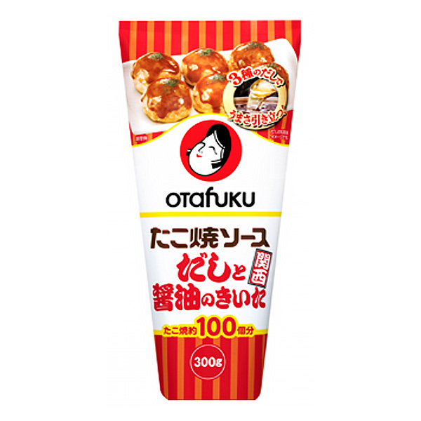 高湯和醬油章魚燒醬包裝設計欣賞(圖1)