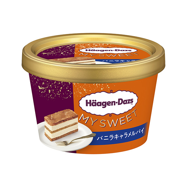 哈根達斯邁斯套房香草奶糖餡餅哈根達斯包裝設計(圖1)