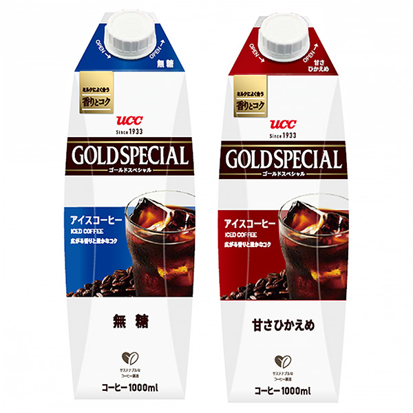  UCC黃金特別冰咖啡無糖包裝設計欣賞(圖1)