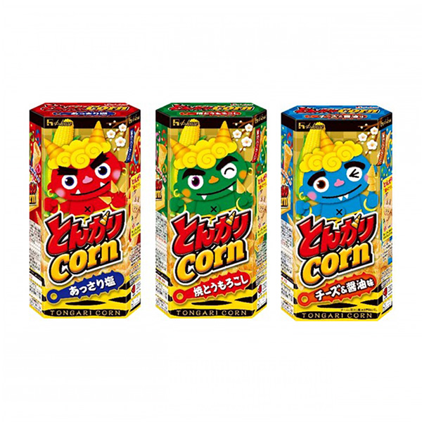 尖玉米清淡鹽烤玉米奶酪醬油味節分包裝大棚包裝設計(圖1)