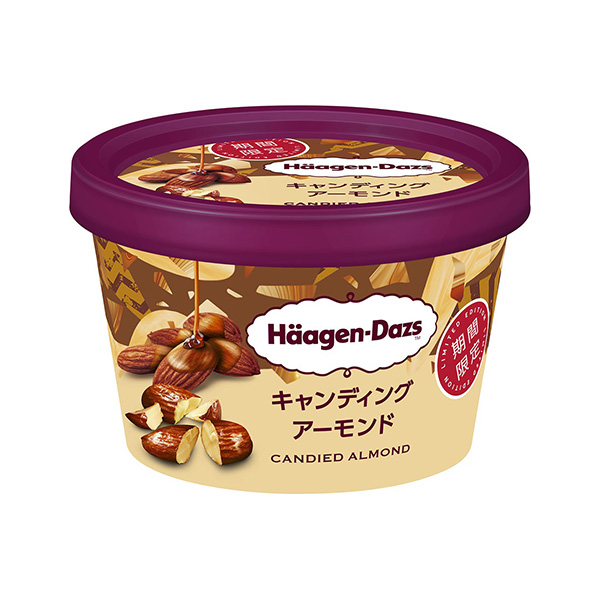 哈根達斯迷你杯糖果杏仁限時哈根達斯包裝設計(圖1)