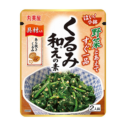 是小鑒核桃日式料理丸美屋食品工業烹飪品包裝設計(圖1)