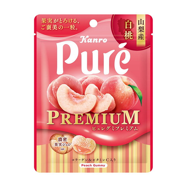  puregremium premium 山梨產(chǎn)白桃包裝設(shè)計欣賞(圖1)