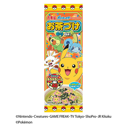 寶可夢茶泡飯丸美屋食品工業烹飪品包裝設計(圖1)