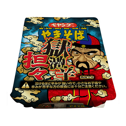 獄激辛擔擔面圓面類包裝設計(圖1)