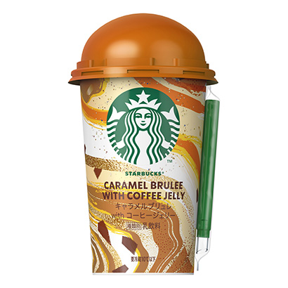 星巴克牛奶糖泡芙咖啡珠寶三得利食品國際公司乳相關飲料包裝設計(圖1)