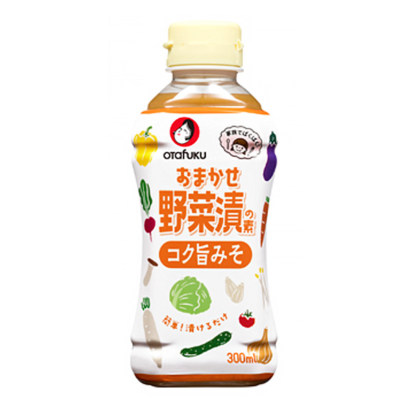 隨意腌制的素菜醇厚味噌包裝設計欣賞(圖1)