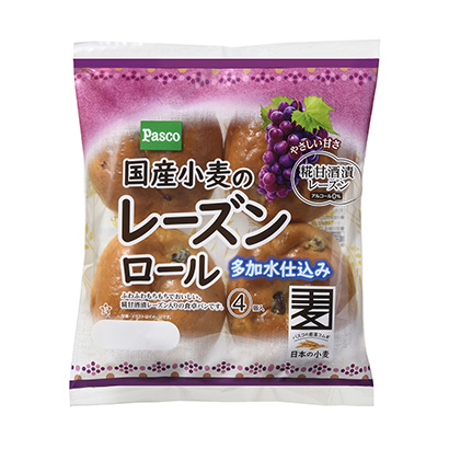 國產小麥葡萄干卷多加水進貨敷島制面包面包麥片類包裝設計(圖1)