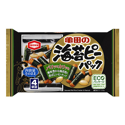 海苔香菜龜田制果點心包裝設計(圖1)