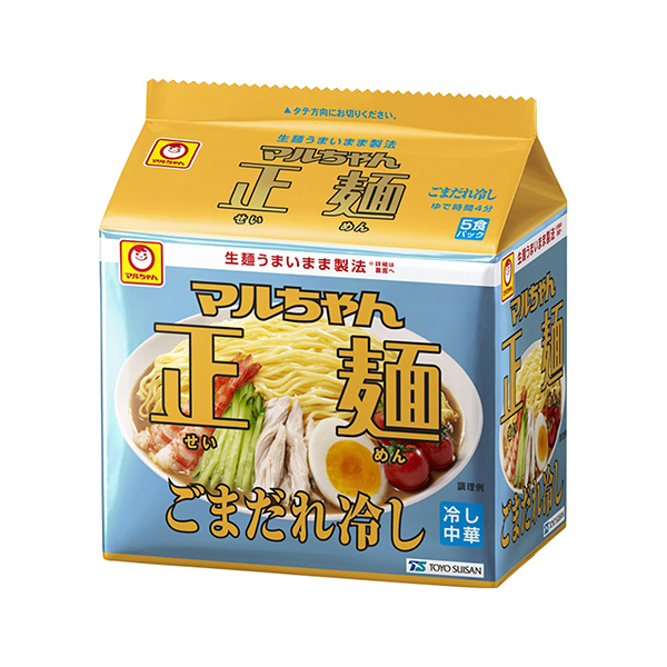 馬爾醬正面芝麻涼面東洋水產食品飲料包裝設計(圖1)