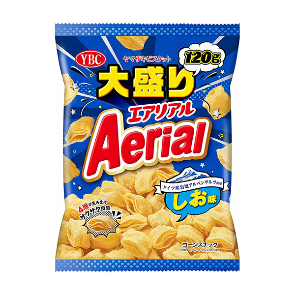 空氣烯丙基使用德國產巖鹽阿爾卑斯山椒味道大份山崎餅干食品飲料包裝設計(圖1)