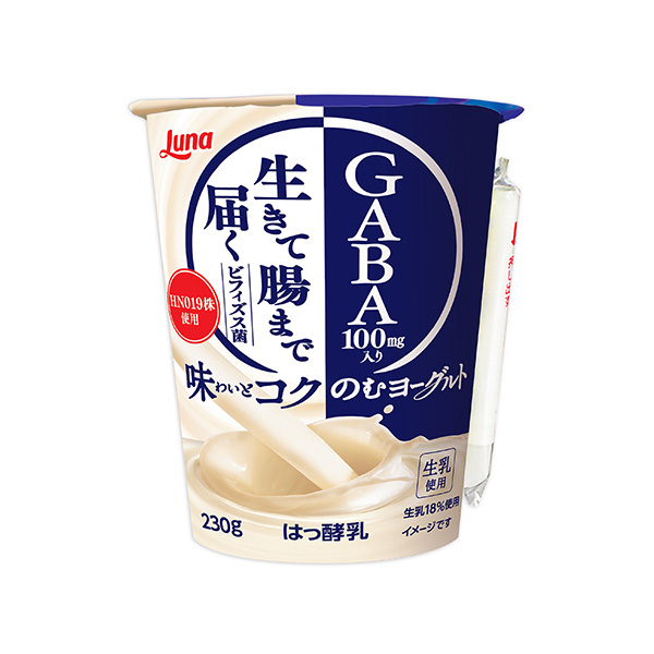 口感醇厚的酸奶日本露娜食品飲料包裝設計(圖1)