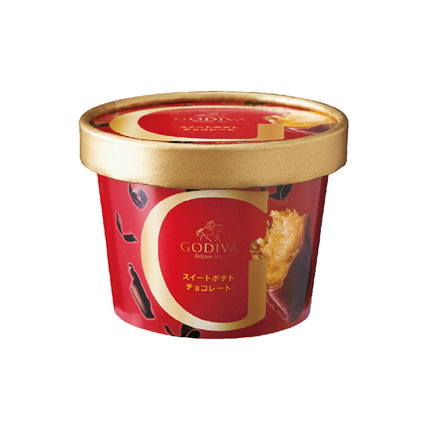 包裝設計欣賞戈迪巴杯冰淇淋＜套房土豆巧克力＞ (戈迪巴日本) 2024年9月9日發售(圖1)