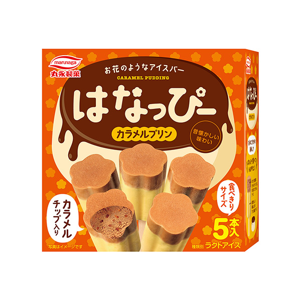 包裝設計欣賞花＜焦糖布丁＞ (丸永制果) (圖1)