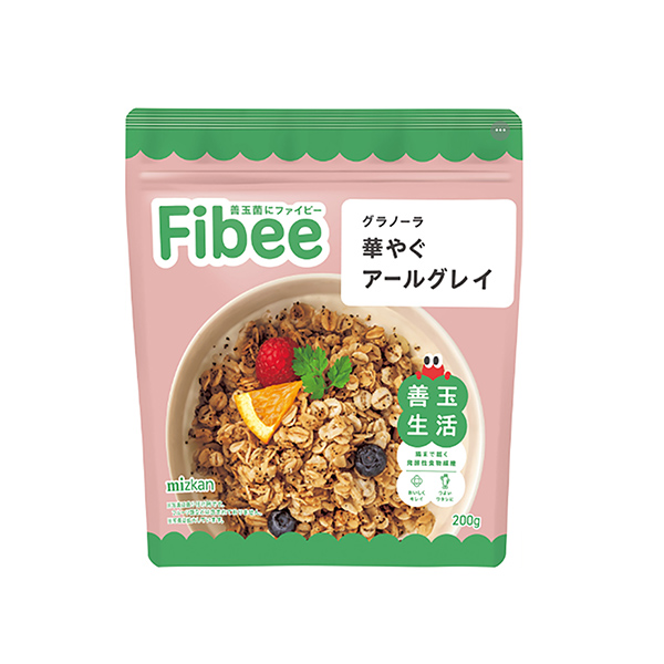 包裝設計欣賞Fibee格蘭諾拉＜華麗的格雷＞ ( Mizkan ) (圖1)