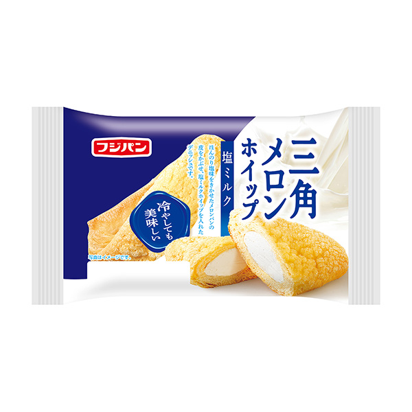 包裝設計欣賞三角甜瓜攪打＜奶粉＞ (富士面包) (圖1)