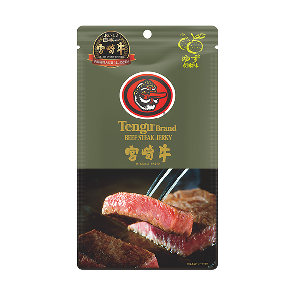 包裝設計欣賞牛排炸牛排＜宮崎牛柚子胡椒味＞ (鈴商) (圖1)