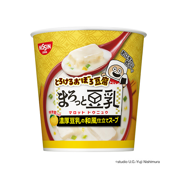 包裝設計欣賞粘稠的豆腐渣＜白豆漿湯＞ (日清食品) (圖1)