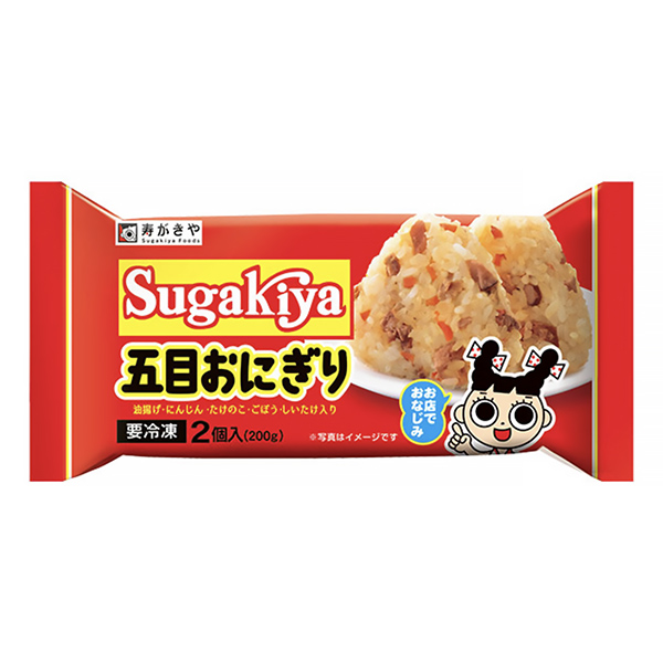 包裝設(shè)計(jì)欣賞冷凍SUGAKIYA什錦飯團(tuán)(壽司和食品) (圖1)