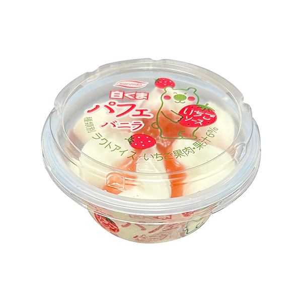 包裝設計欣賞白熊芭菲香草草莓醬(丸永制菓) (圖1)