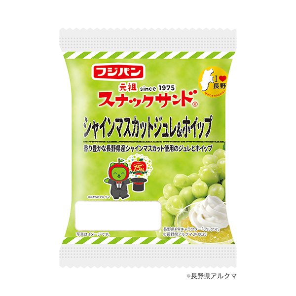 包裝設計欣賞點心三明治＜ shine maskut julet & hopping ＞ (富士面包) (圖1)