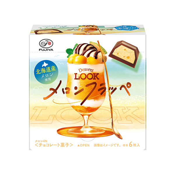 包裝設計欣賞甜點面包＜哈密瓜瓣＞ (不二家) (圖1)